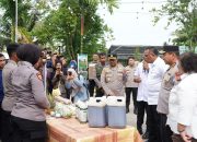 Kapolda Riau Dampingi Menteri Lingkungan Hidup Tinjau Pengelolaan Sampah Berbasis Energi di Pekanbaru