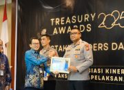 Polres Kampar Raih Penghargaan IKPA Terbaik 2025 di Ajang Treasury Awards Riau
