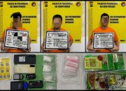 Polresta Pekanbaru Ungkap Jaringan Peredaran Sabu, Tiga Orang Diamankan