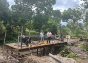 39 Jembatan Desa Rampung Dibangun, Kapolda Riau: Ini Wujud Nyata Pengabdian Polri untuk Masyarakat
