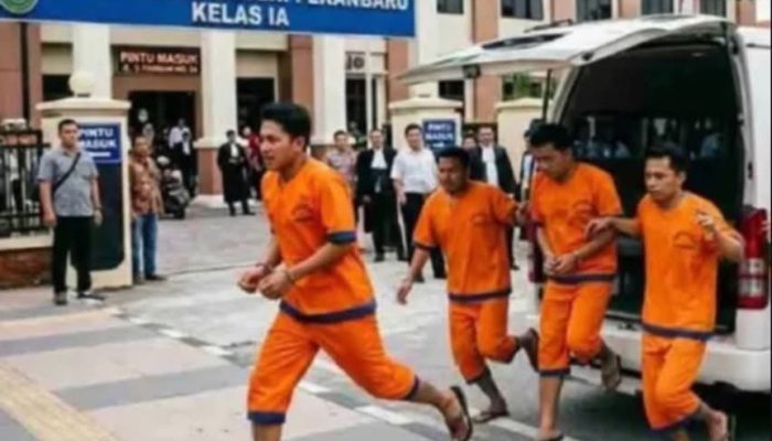 Enam Tahanan Kabur Saat Akan Dibawa Sidang di Pekanbaru, Empat Berhasil Ditangkap Kembali