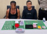 Polresta Pekanbaru Tangkap Dua Terduga Bandar Narkoba, Sita Ekstasi, Sabu, dan Catridge Diduga Berisi Etomidate