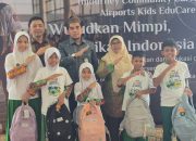 Peringati Hari Anak Nasional, Bandara SSK II Pekanbaru Ajak Anak Belajar Dunia Penerbangan dan Hidup Sehat