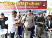 Polda Riau Musnahkan Barang Bukti Narkotika Senilai Rp 69,7 Miliar, Ungkap 16 Kasus Jaringan Internasional