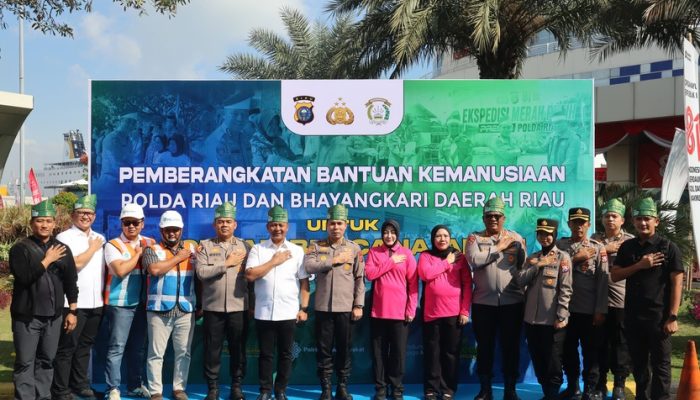 60 Ton Bantuan dari Riau Berlayar ke NTT, Pesan Solidaritas Dikirim dari Tanjung Perak