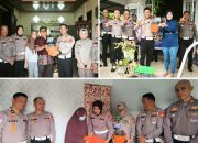 Polda Riau Sambangi Tiga Purna Bakti Sambil Tebar Pesan Green Policing