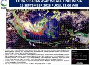 Asap Selimuti Riau, 96 Hotspot Terdeteksi, PM2.5 Pekanbaru Masuk Kategori Berbahaya