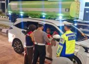 Operasi Micro Sleep Digelar di Tol Permai, Polisi Ingatkan Pengendara Jangan Lawan Kantuk