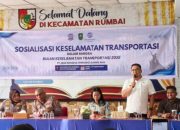 Keselamatan Transportasi 2026, Jasa Raharja dan Ditlantas Polda Riau Edukasi Warga Rumbai