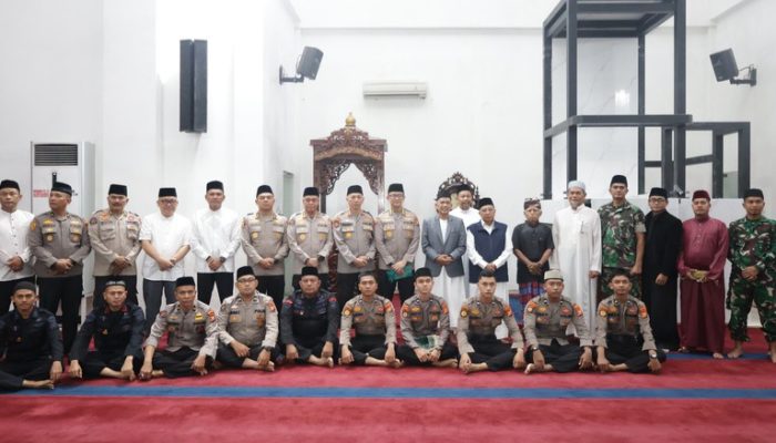 Subuh Keliling Polda Riau, Perkuat Kamtibmas dan Gaungkan Green Policing