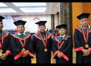 Wisuda S1 Hukum UHTP, Jadi Awal Pengabdian Sariaman Purba dan Tarmizi di Bidang Hukum